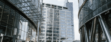 Photo of commercial buildings
