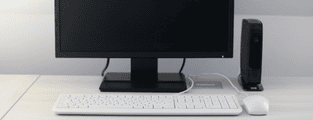 Photo of desktop computer