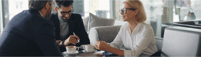 Photo of business meeting