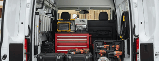 Photo of mobile repair van