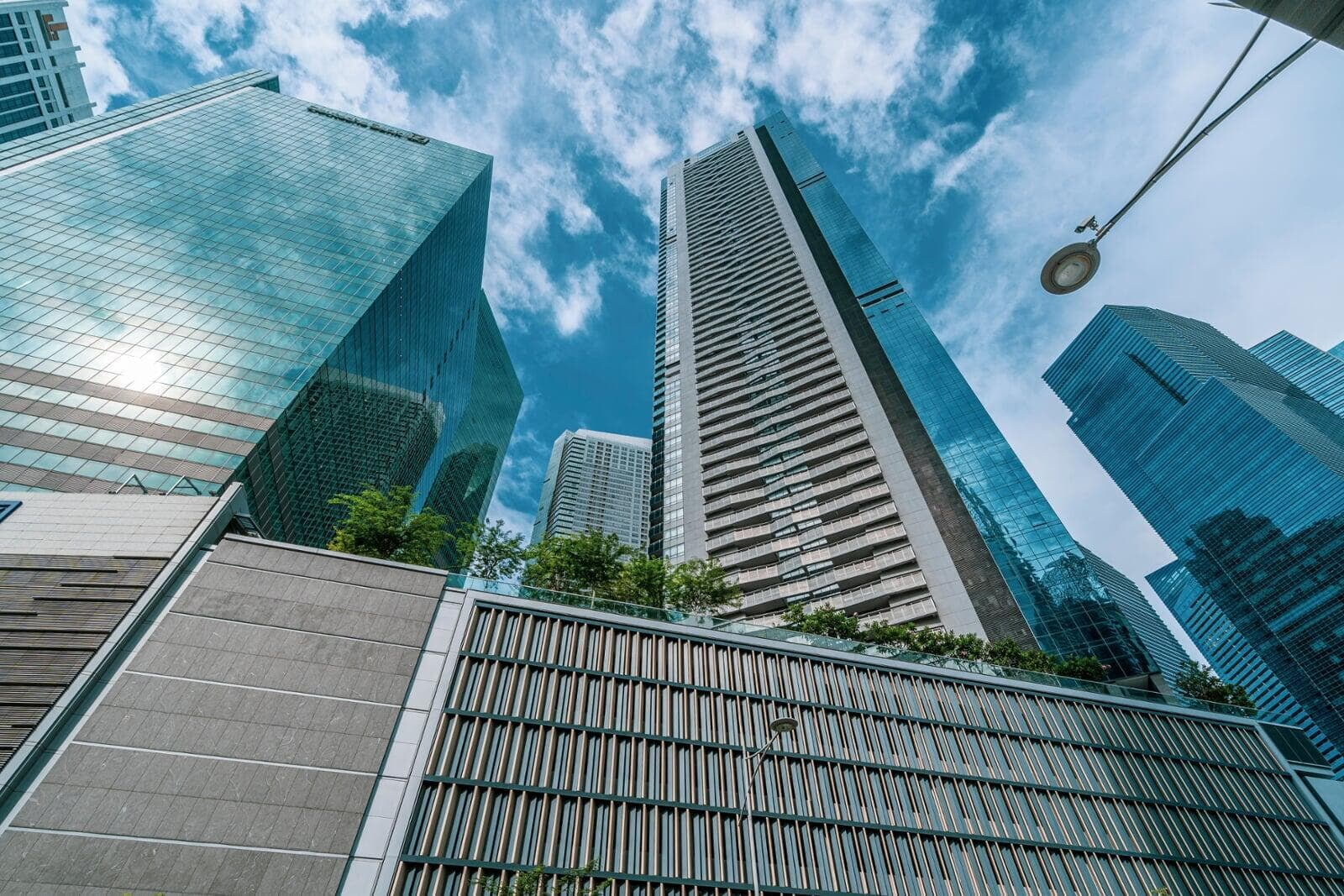 Photo of commercial buildings