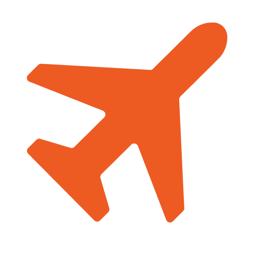 Corporate travel icon